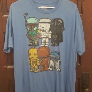 Light blue men's x large t shirt